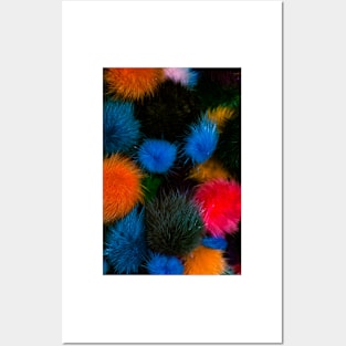 Fluffy Colours! Posters and Art